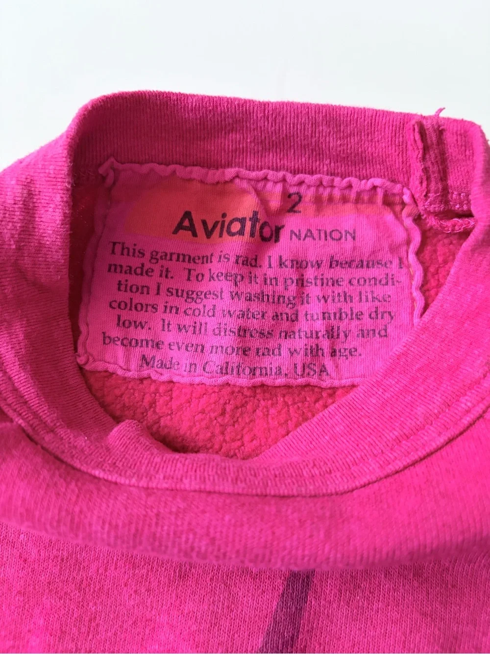 Aviator Nation Set sweatshirt and sweatpants Sz 2yrs